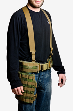 Padded Belt Tactical Suspenders